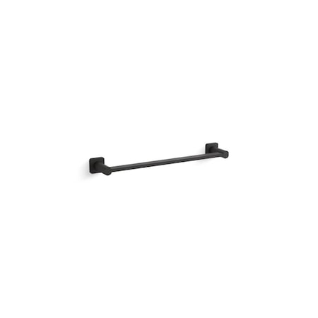 Kohler Parallel 18" Towel Bar 23524-BL